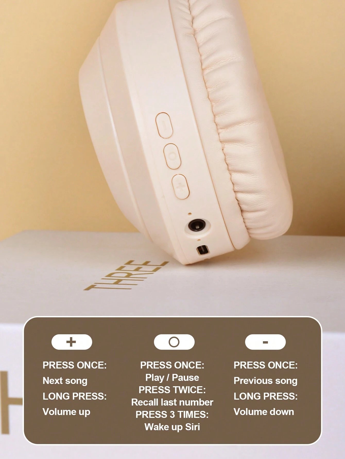 Wireless Headset with Full Coverage, Over-Ear Design, Adjustable Width, Suitable for Business and Mobile Phone Use. Comes with High-Definition Call Quality, Foldable Large Ear Cover, Hifi Heavy Bass and Long Battery Life. an Inexpensive and Convenient Gift Option for Wireless Headset Lovers.
